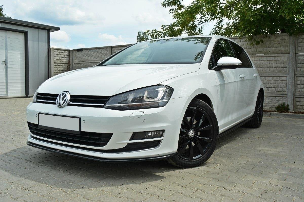 Seitenschweller Ansatz für VW Golf Mk7 Standard schwarz Hochglanz