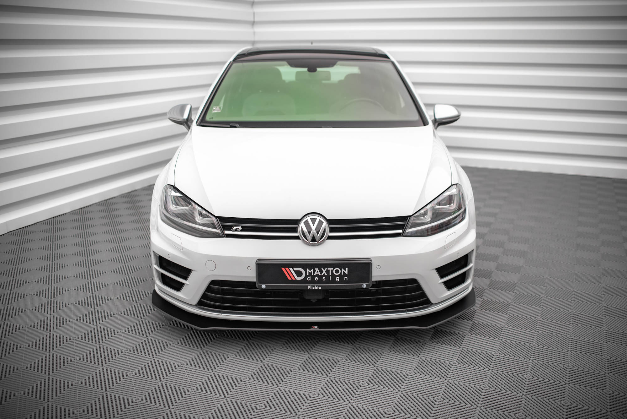 Street Pro Spoilerlippe Front Ansatz V.1 passend für VW Golf R Mk7