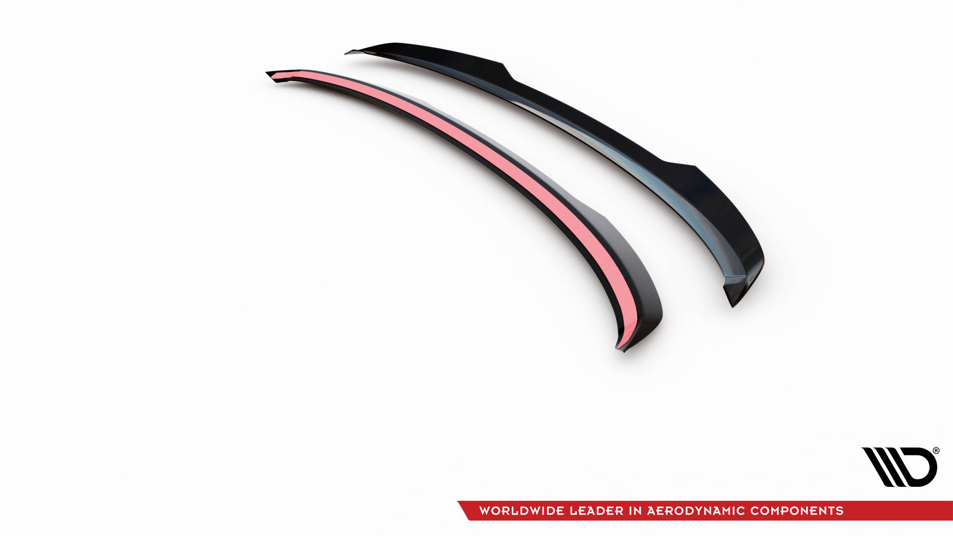 Heck Spoiler Aufsatz Abrisskante passend für VW T-Roc R / R-Line Mk1 schwarz Hochglanz