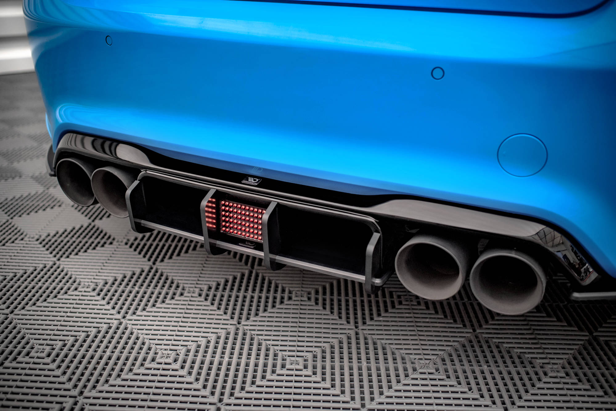 Street Pro Heckschürze Heck Ansatz Diffusor passend für BMW M2 F87