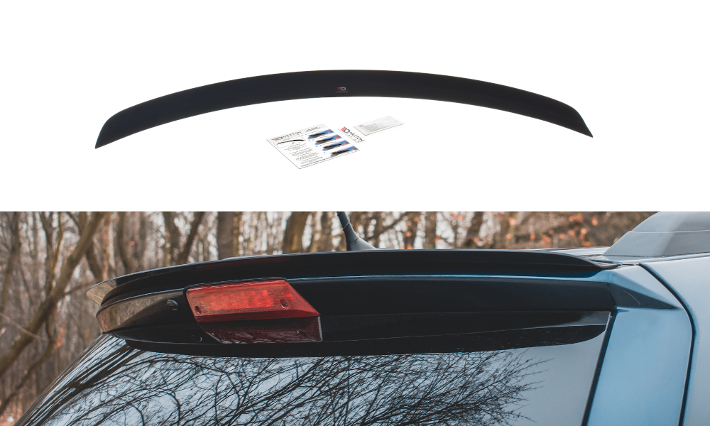 Spoiler CAP für Fiat Freemont schwarz Hochglanz