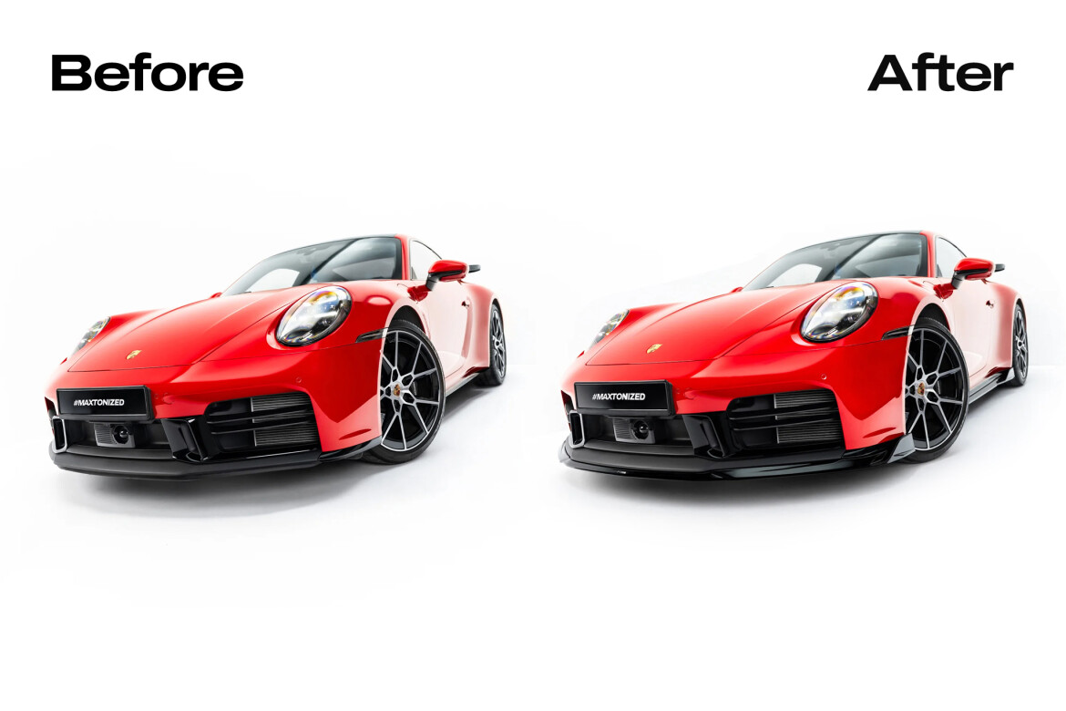 Seitenschweller Ansatz (Paar) passend für Porsche 911 Carrera Aero / Carrera GTS SportDesign 992 Facelift schwarz Hochglanz