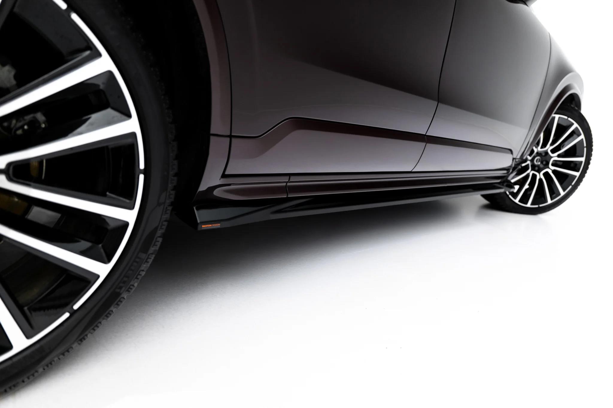 Street+ Seitenschweller Leisten passend für Volvo XC90 Mk2 Facelift 2 schwarz Hochglanz
