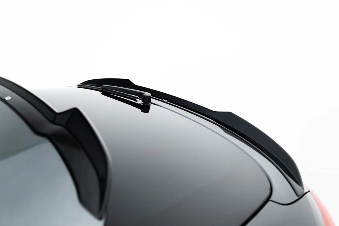 Unterer Heckspoiler Lippe passend für Audi SQ5 / Q5 S-Line Sportback Mk3 schwarz Hochglanz