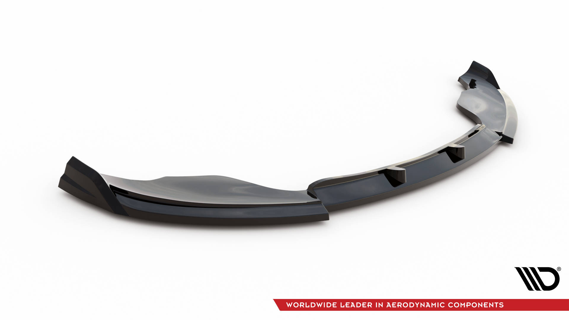 Street+ Spoilerlippe Front Ansatz passend für BMW X3 M-Paket F25 schwarz Hochglanz