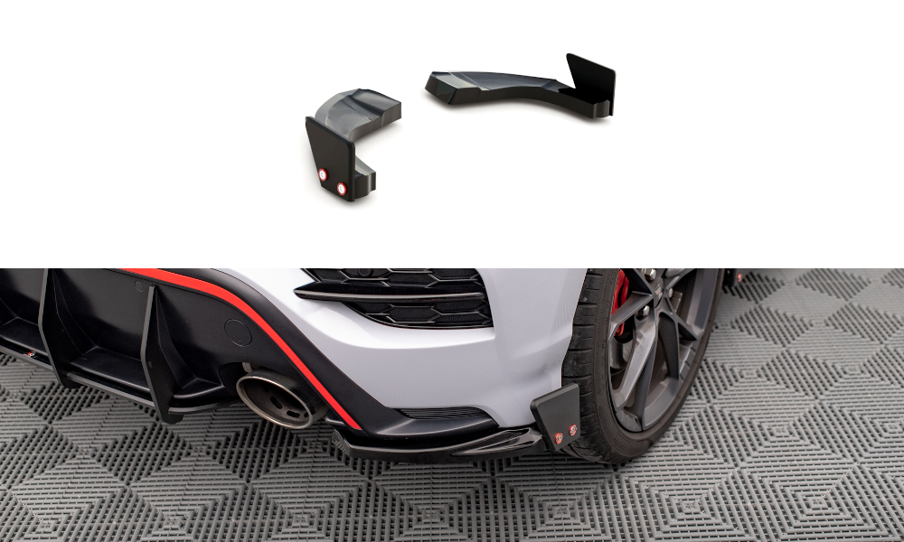Street+ Heck Ansatz Flaps V.1 passend für Hyundai Kona N Mk1