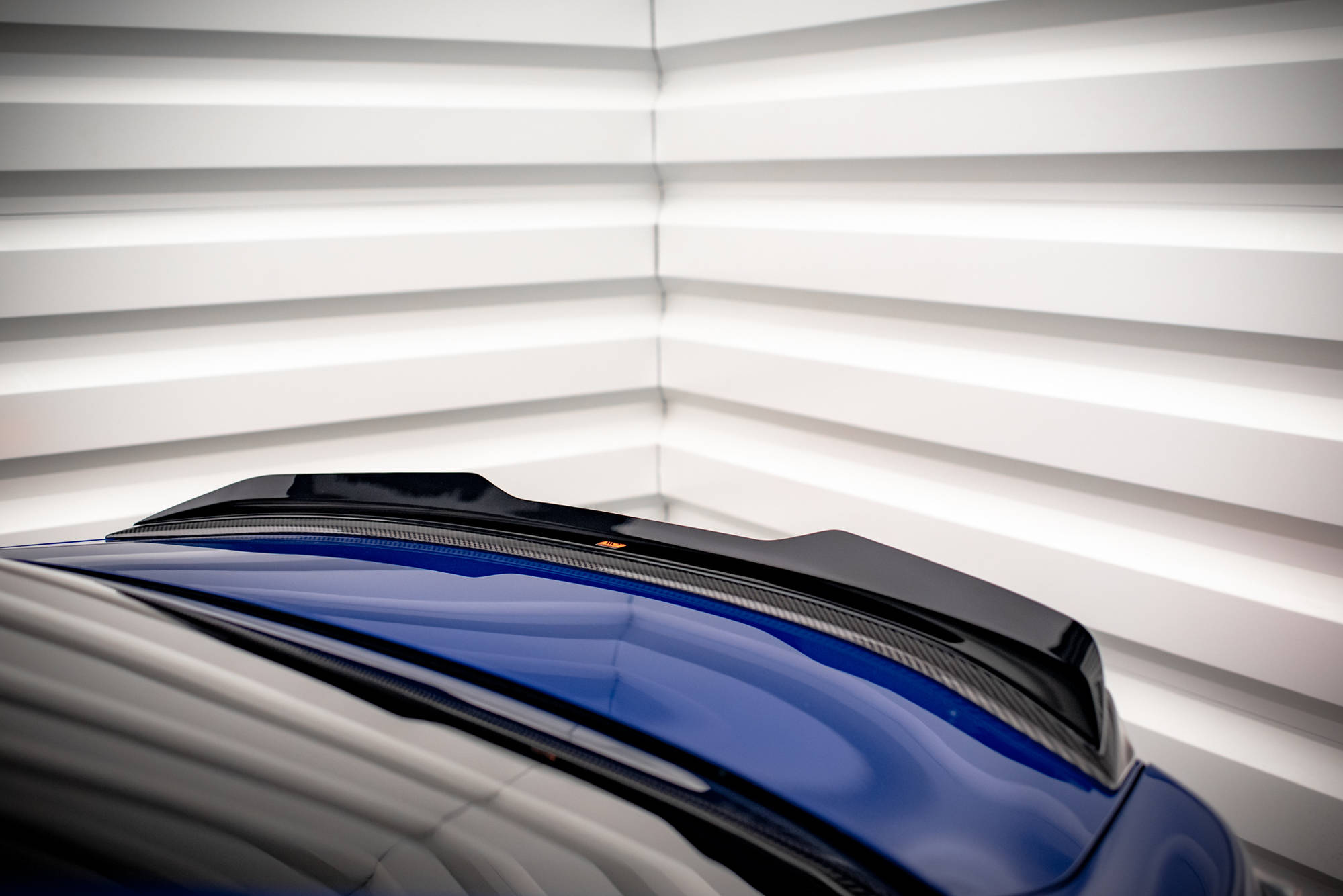 Heck Spoiler Aufsatz Abrisskante passend für Lexus GS F Mk4 FL Carbon Look