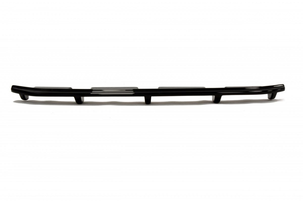 Mittlerer Cup Diffusor DTM Look Heck Ansatz für Mercedes-Benz CLS AMG-Line C218 schwarz Hochglanz