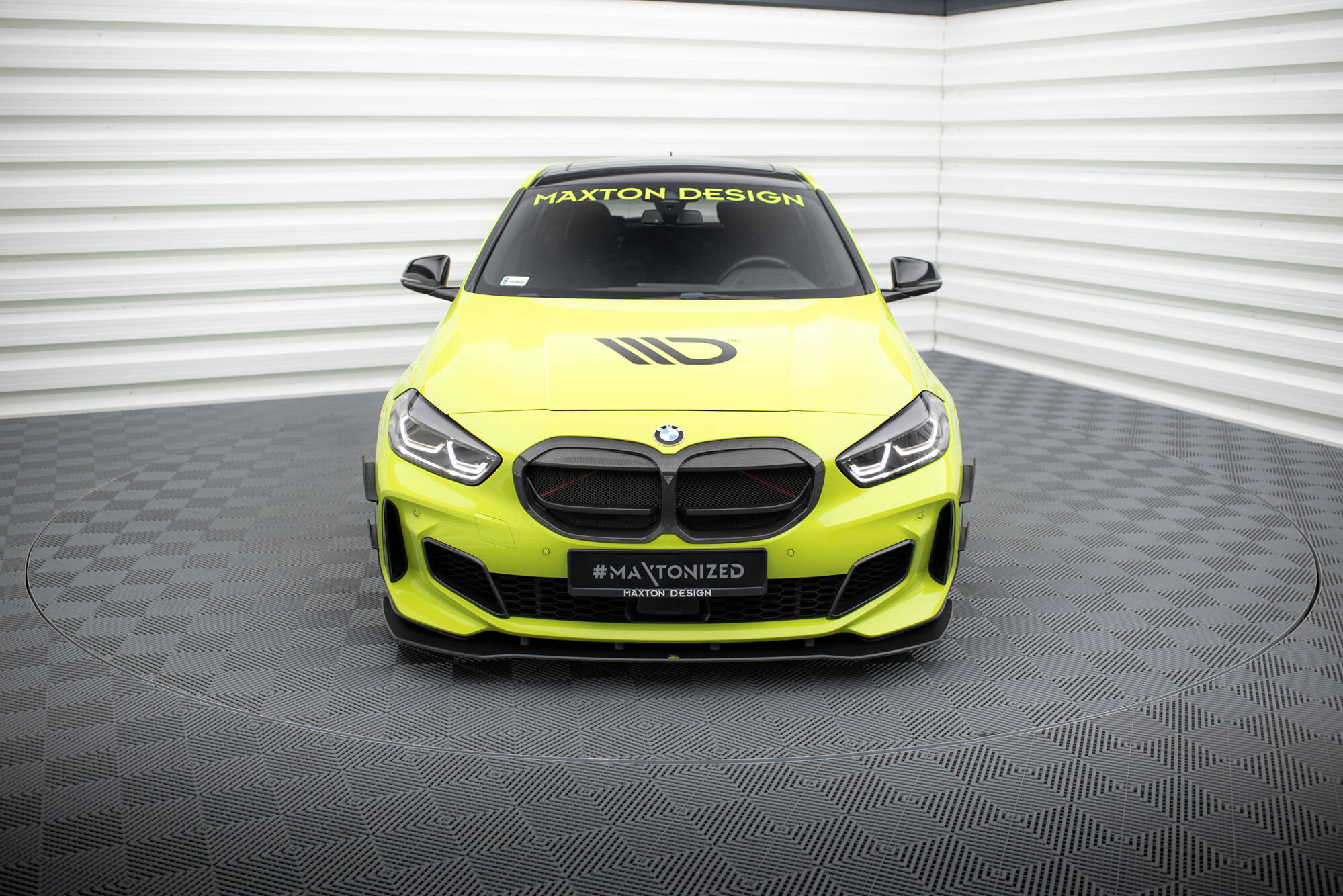 Street Pro Spoilerlippe Front Ansatz passend für BMW 1er M-Paket / M135i / 128ti F40