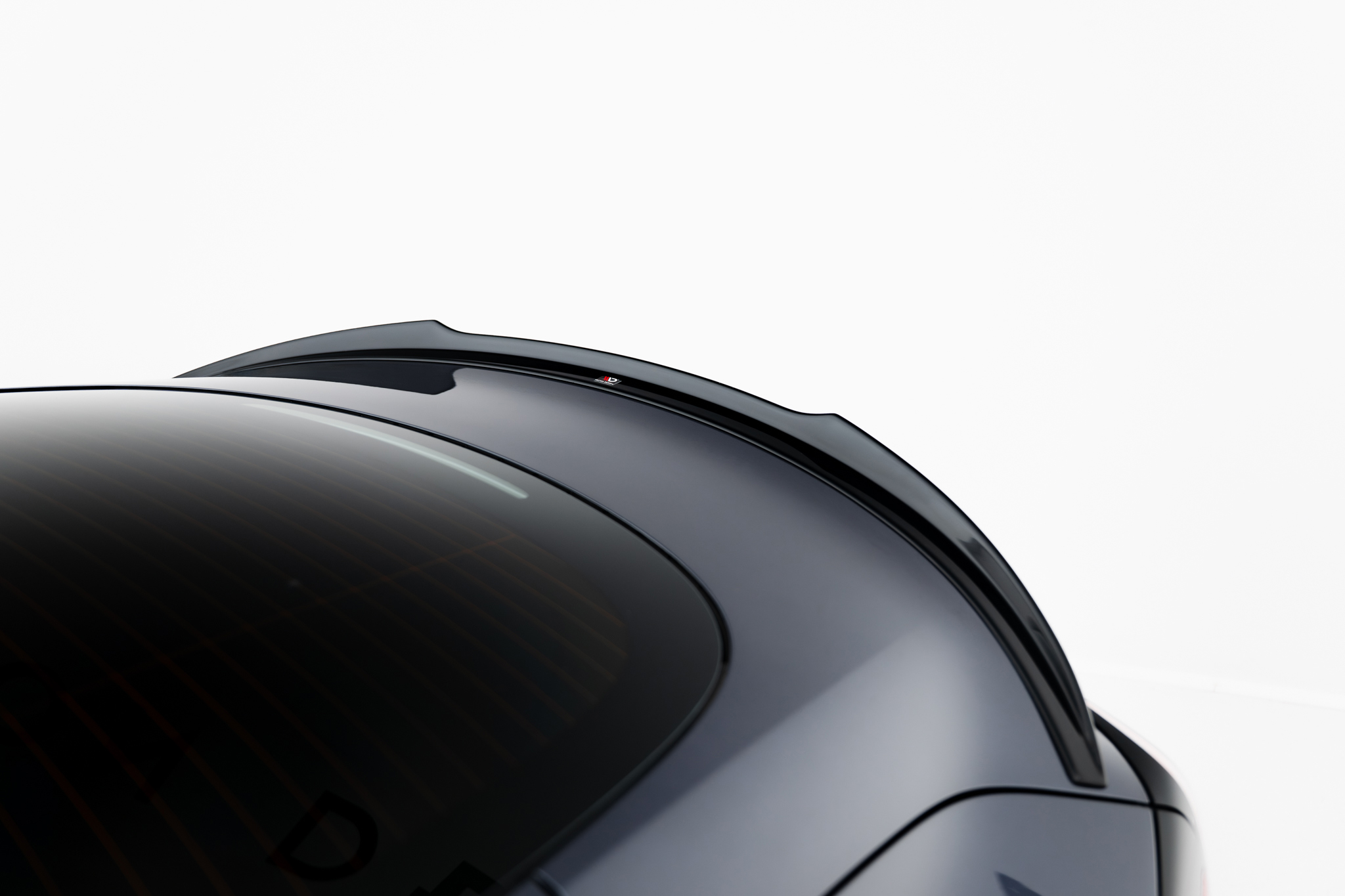 Heckspoiler Lippe passend für Tesla Model 3 schwarz Hochglanz