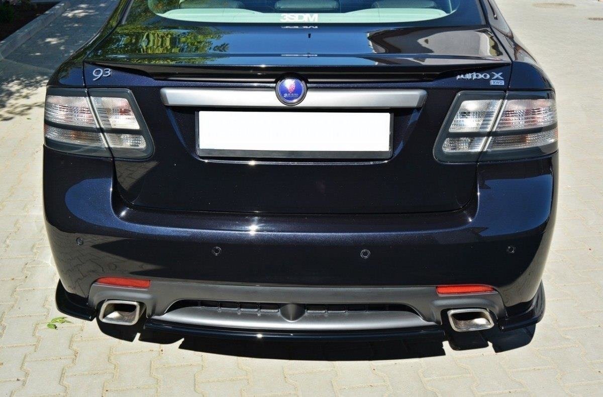 Diffusor Flaps passend für SAAB 9-3 TURBO X schwarz Hochglanz