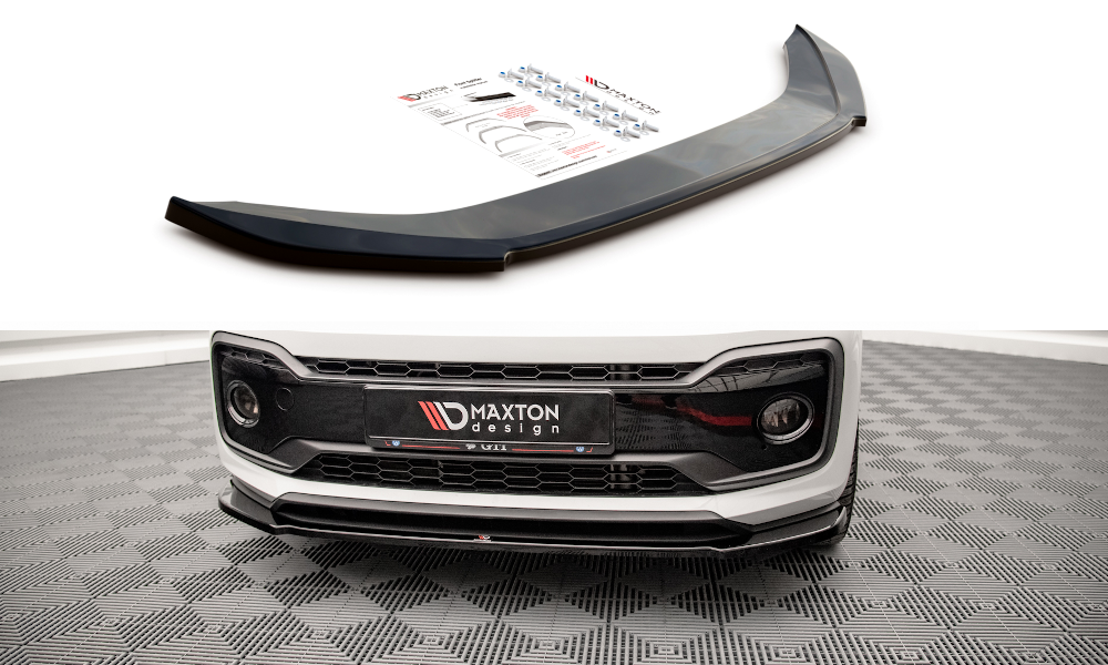 Street+ Spoilerlippe Front Ansatz passend für VW Up GTI schwarz Hochglanz