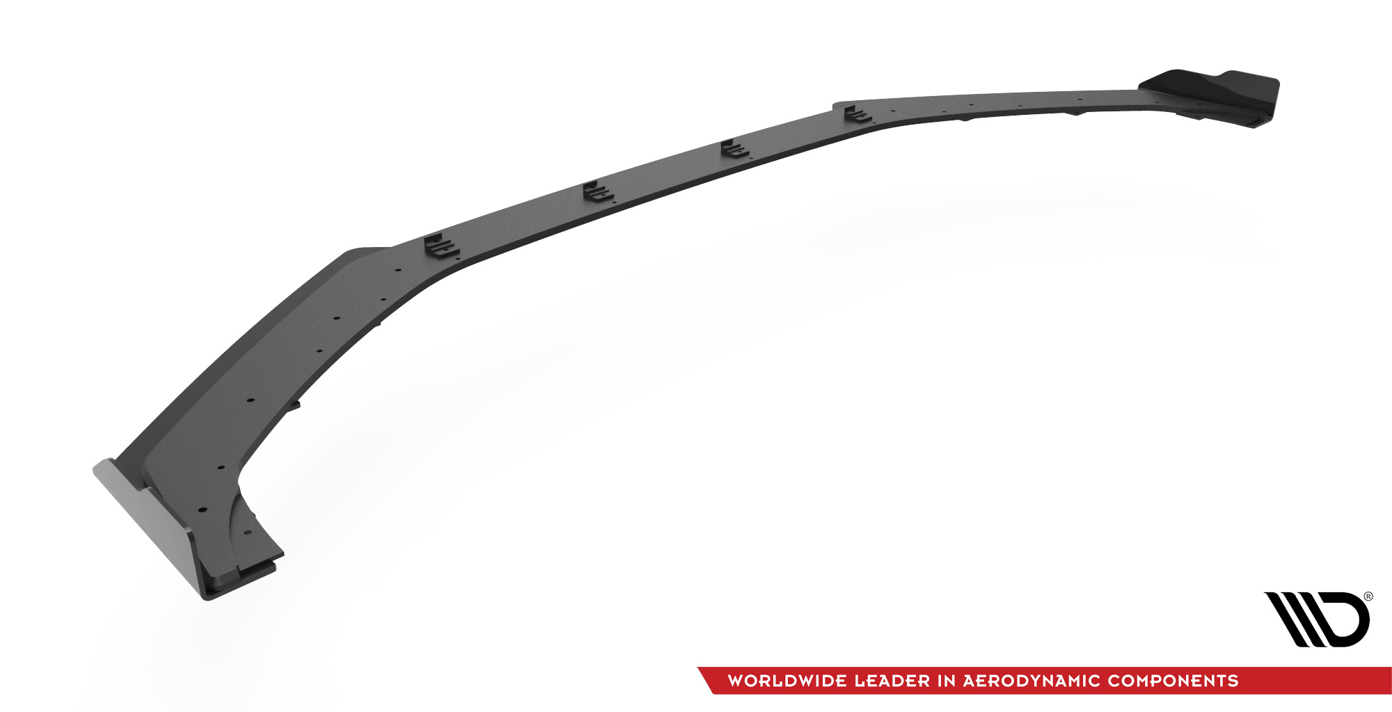 Street Pro Spoilerlippe Front Ansatz + Flaps V.1 passend für Hyundai I20 N Mk3 schwarz Hochglanz