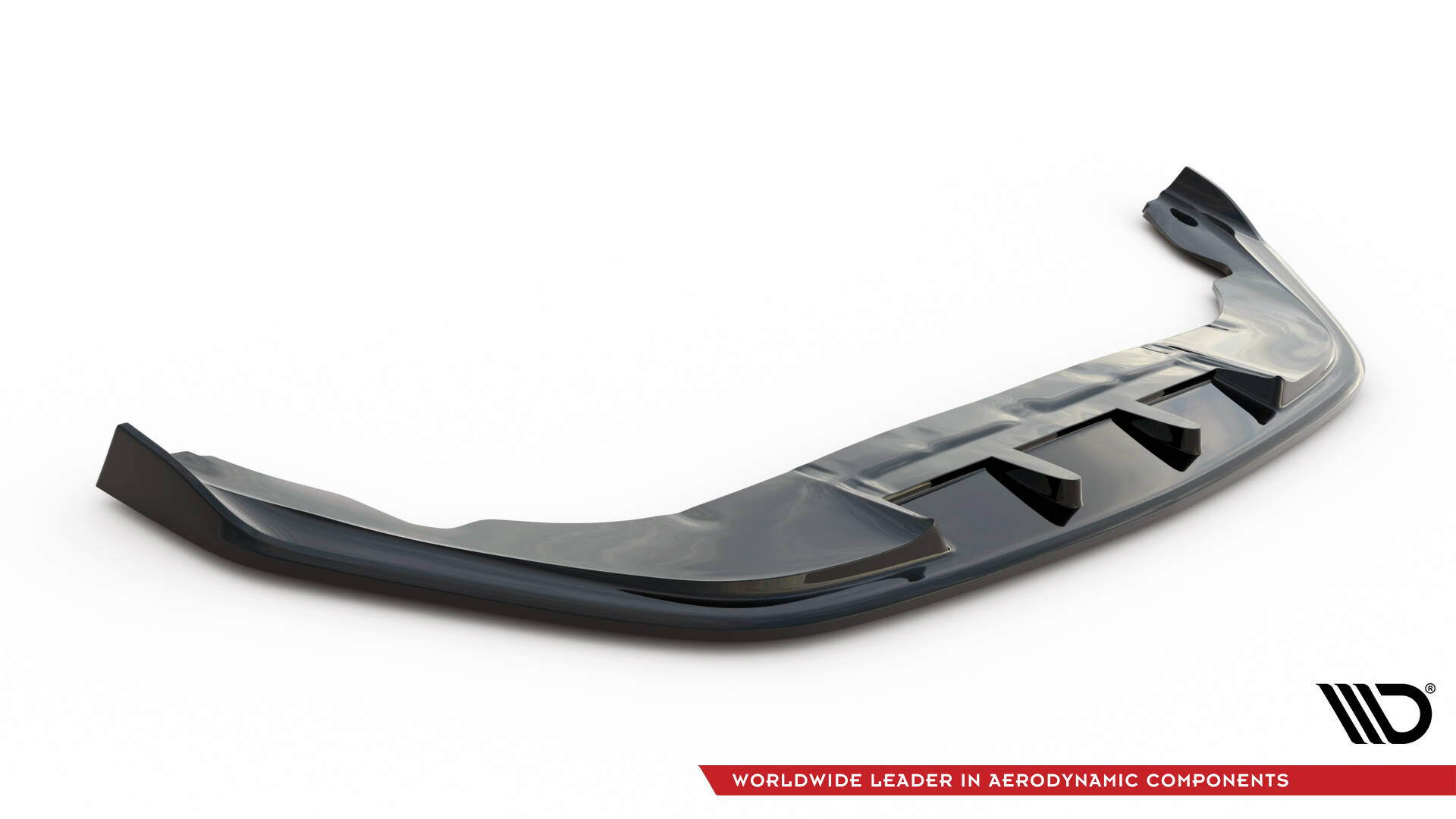 Frontlippe V.1 passend für Maserati Granturismo Mk1 FL schwarz Hochglanz
