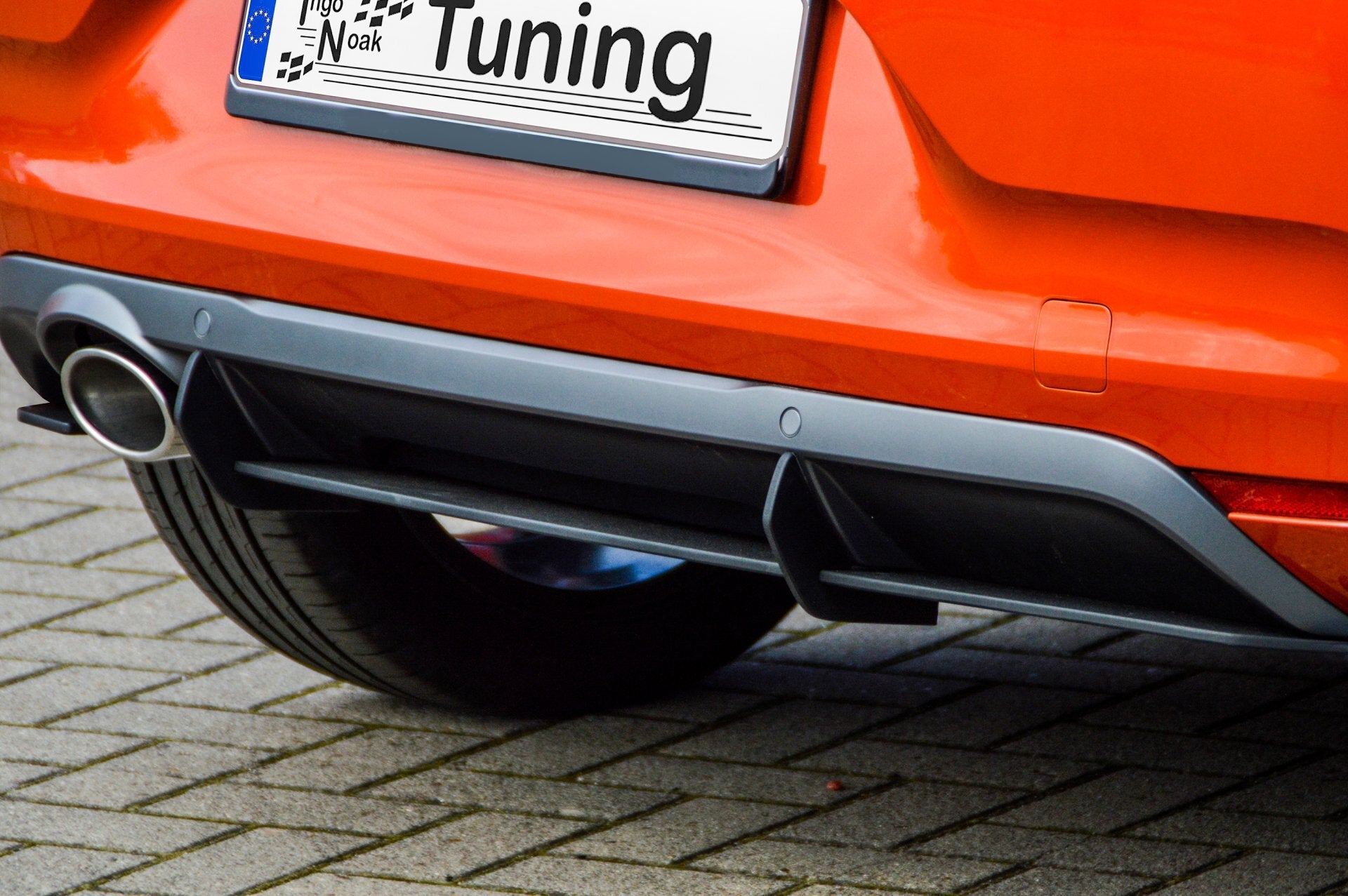 Gefräßter Heckansatz für Renault Clio 5 R.S.Line