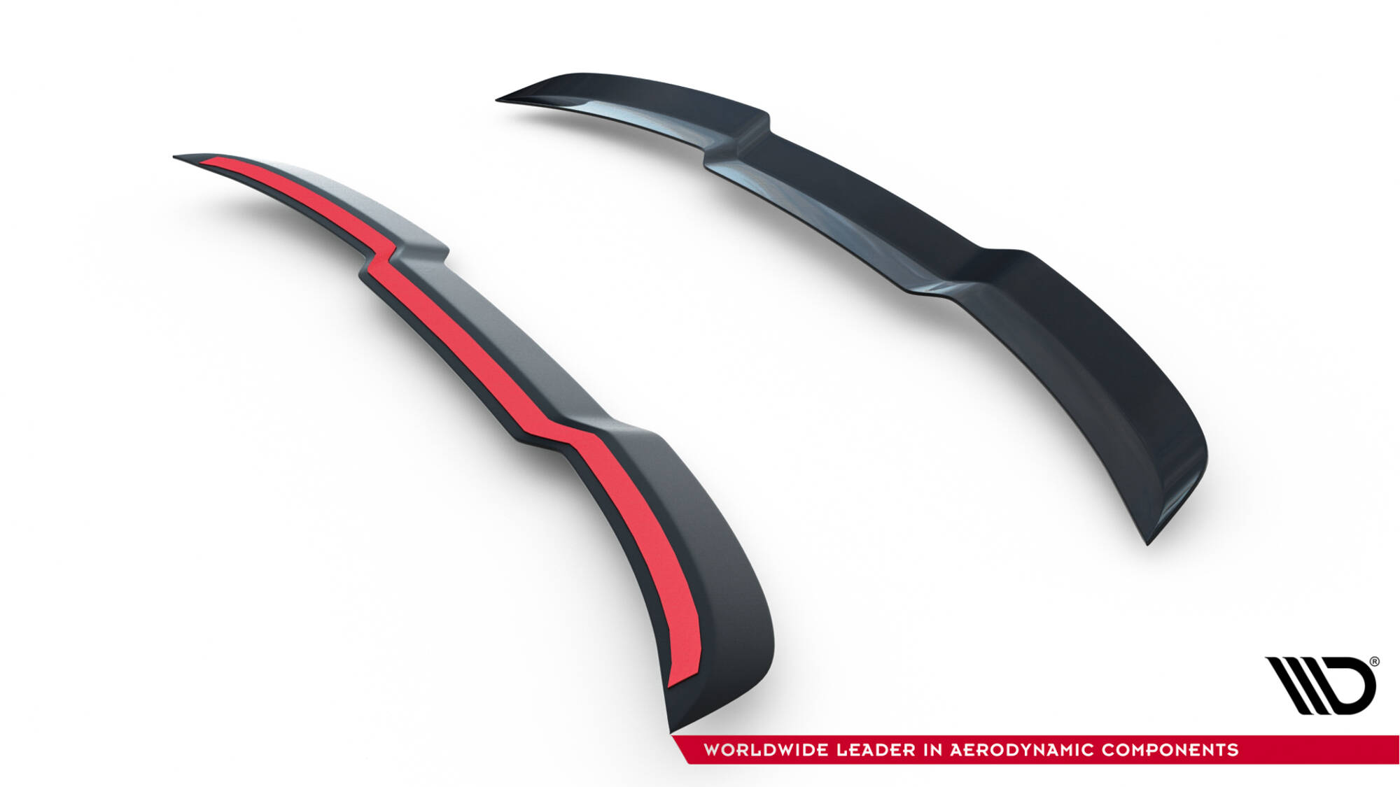 Spoiler CAP für Audi A6 S-Line / S6 Avant C7 / C7 Facelift schwarz Hochglanz