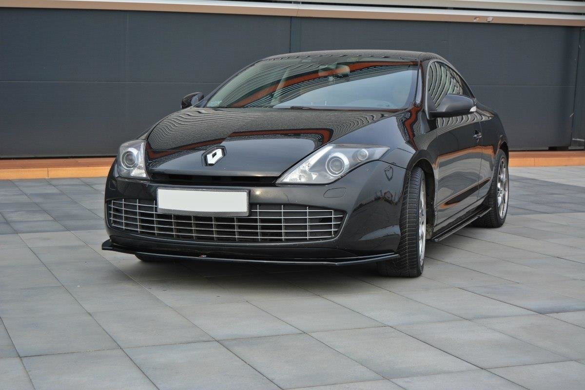 Front Ansatz für Renault Laguna mk 3 Coupe schwarz Hochglanz