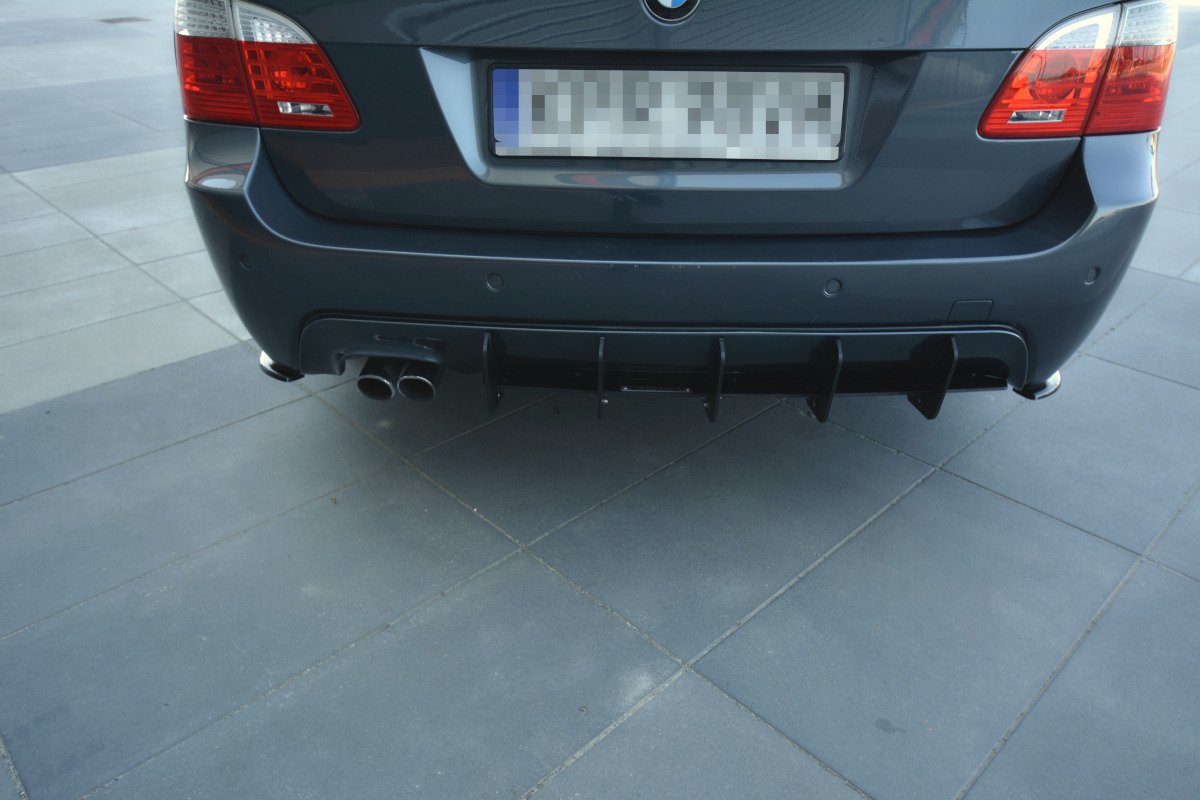 Diffusor Heck Ansatz für Heckschürze für BMW 5er E61 TOURING WAGON M Paket