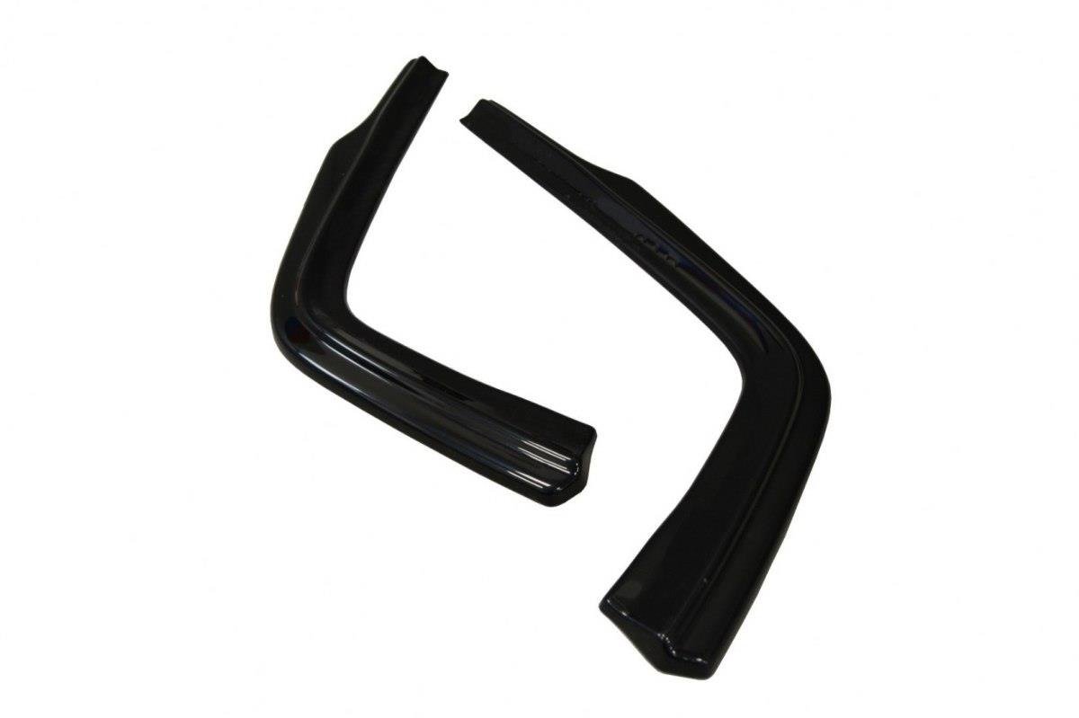 Heck Ansatz Flaps Diffusor für Lexus GS Mk4 Facelift H schwarz Hochglanz