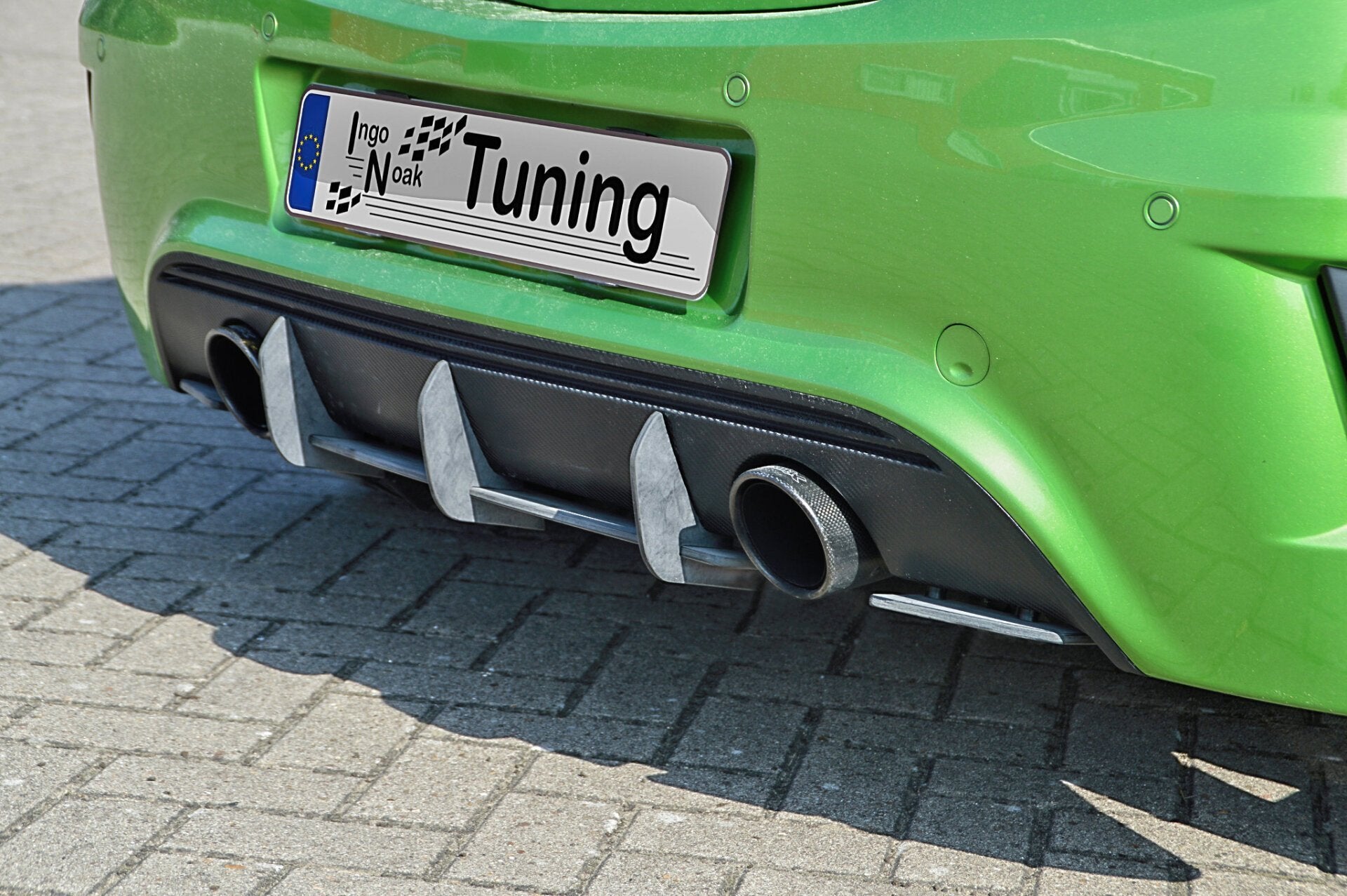 Heckansatz für Opel Corsa D OPC Nürburgring Edition