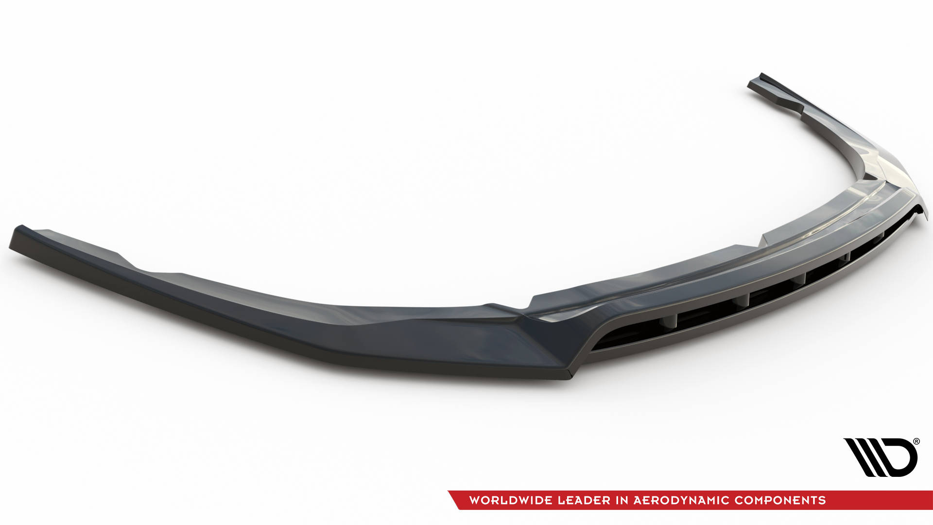 Street+ Spoilerlippe Front Ansatz V.1 passend für Kia Optima Mk4 FL schwarz Hochglanz