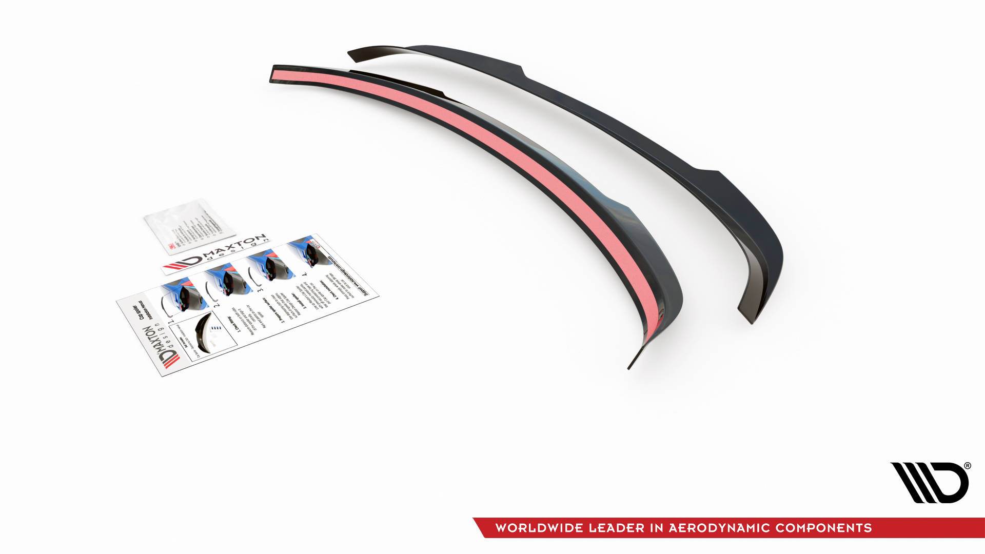 Heck Spoiler Aufsatz Abrisskante passend für Toyota Avensis Mk3 FL Wagon schwarz matt