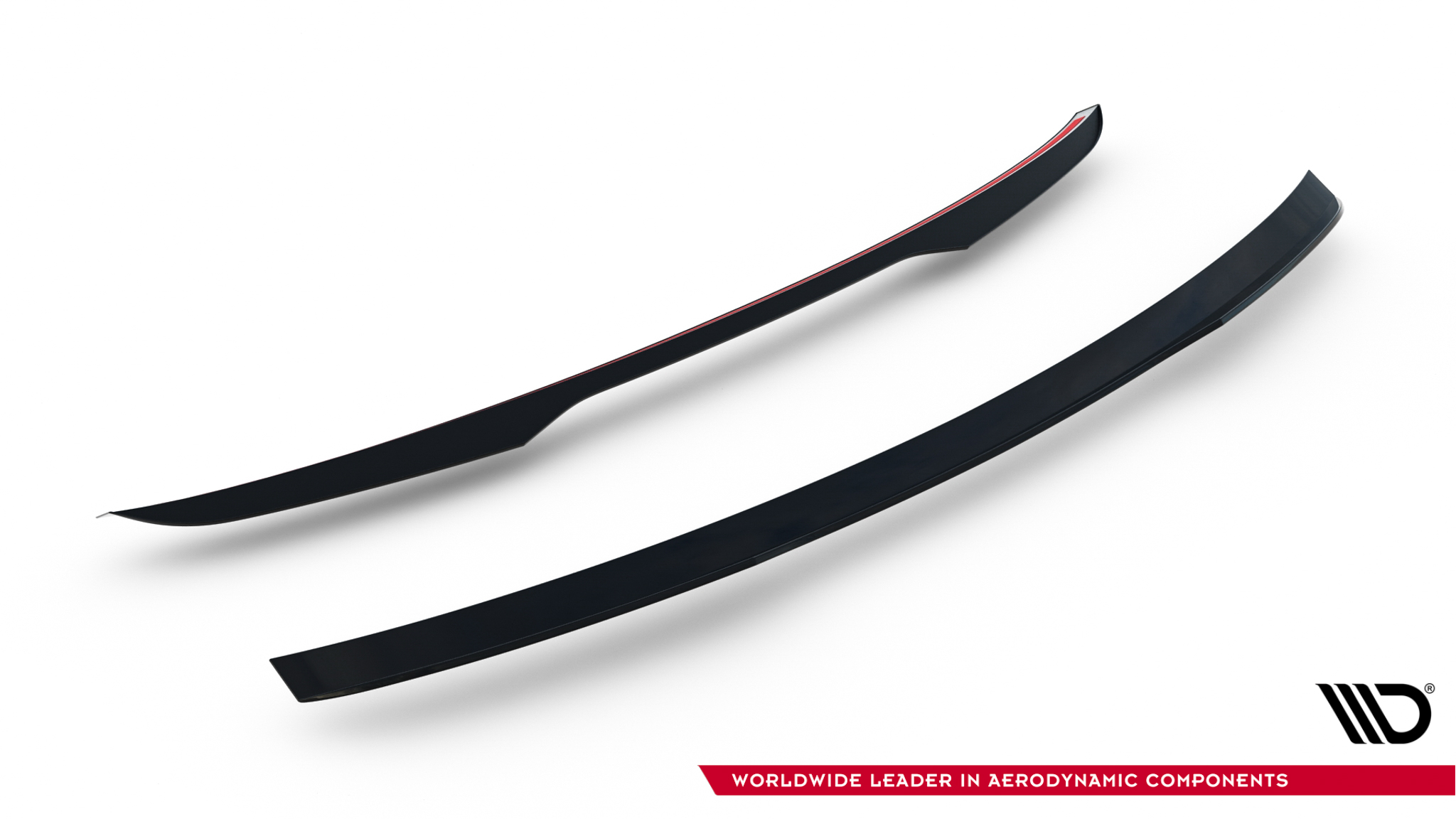 Heckspoiler Lippe unten passend für MG HS Mk2 schwarz Hochglanz