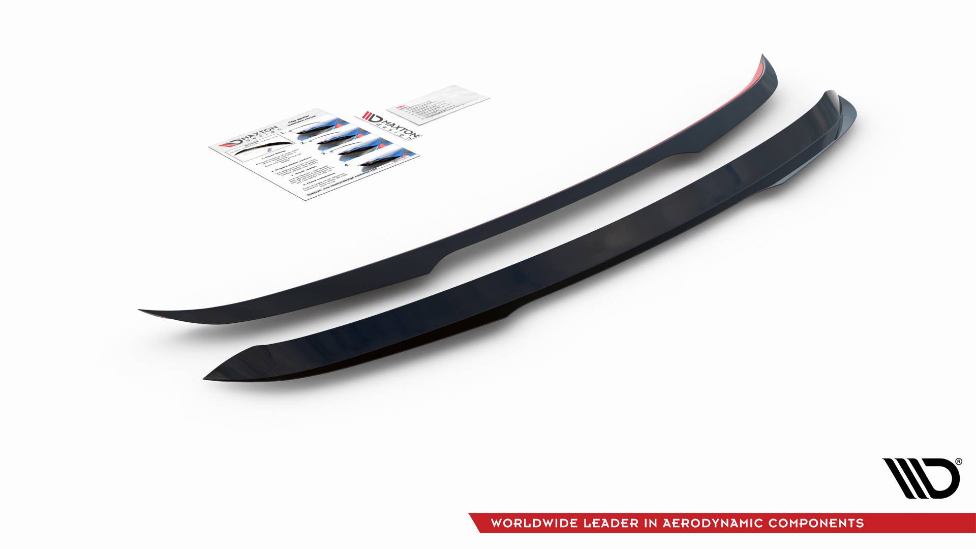 Heck Spoiler Aufsatz Abrisskante passend für Citroen DS4 schwarz matt