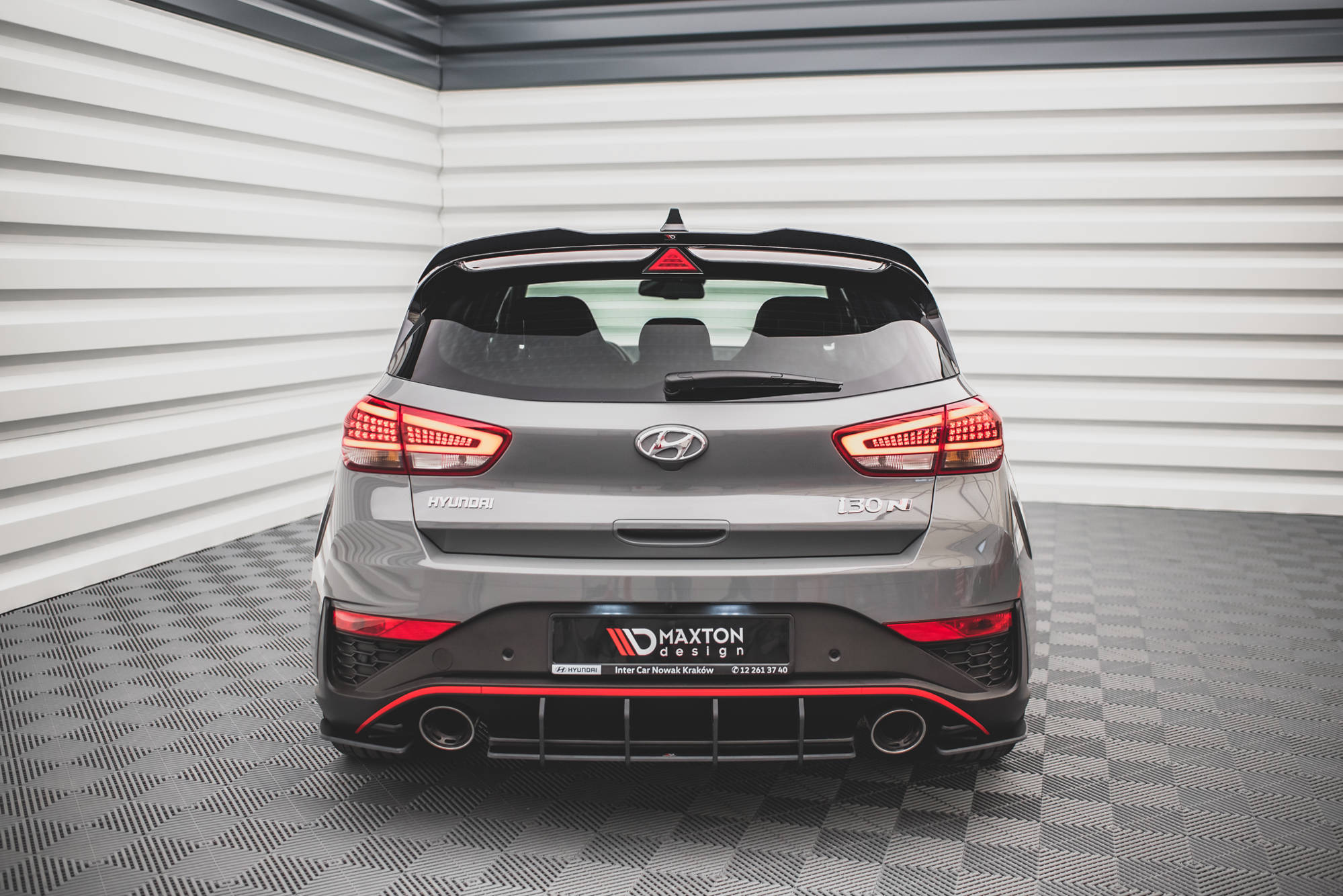 Street Pro Heck Ansatz Flaps passend für Hyundai I30 N Hatchback Mk3 FL