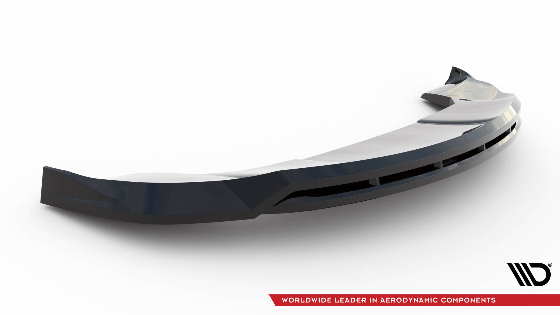 Frontlippe V.1 passend für Tesla Model X Mk1 FL schwarz Hochglanz