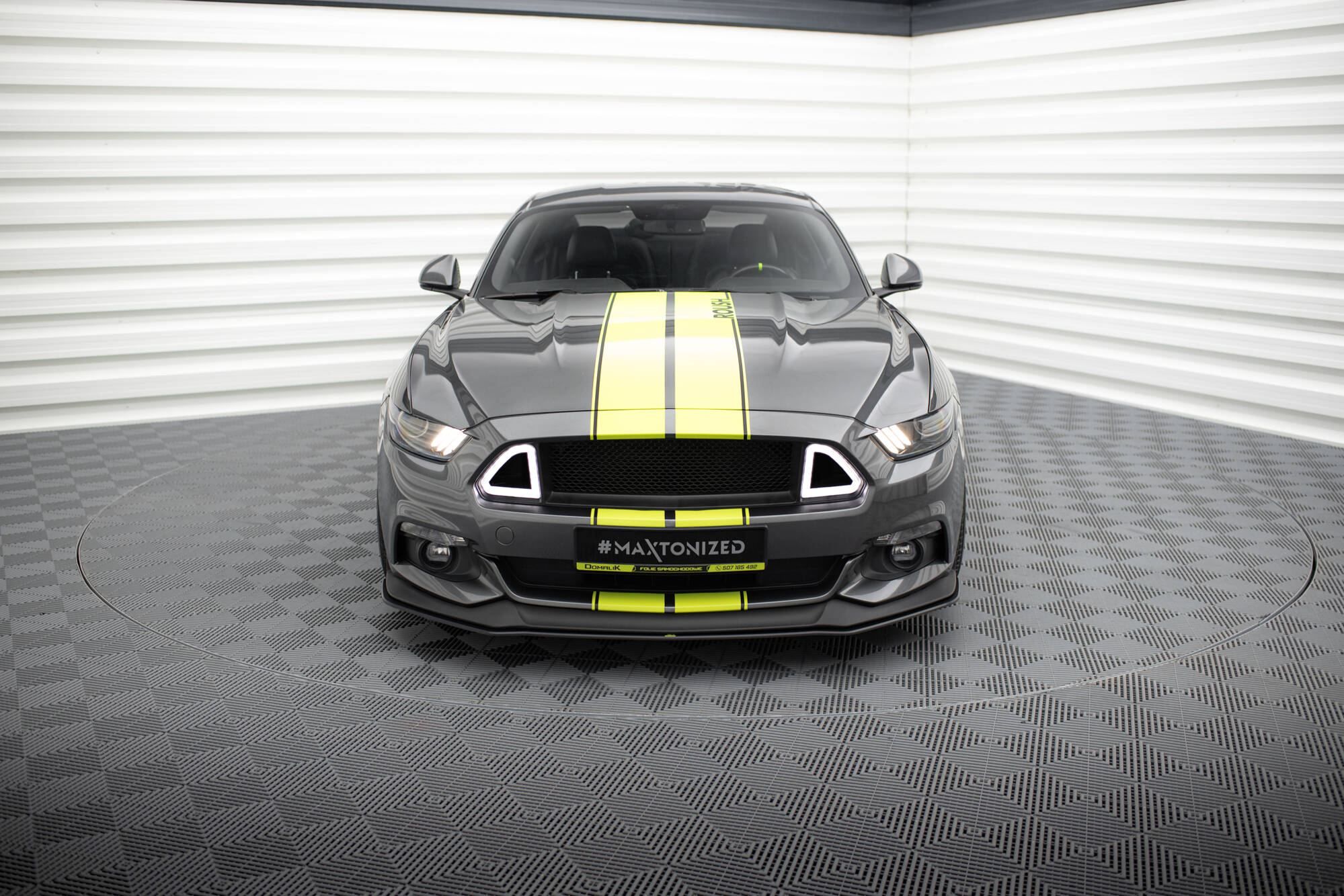 Street Pro Spoilerlippe Front Ansatz passend für Ford Mustang GT Mk6