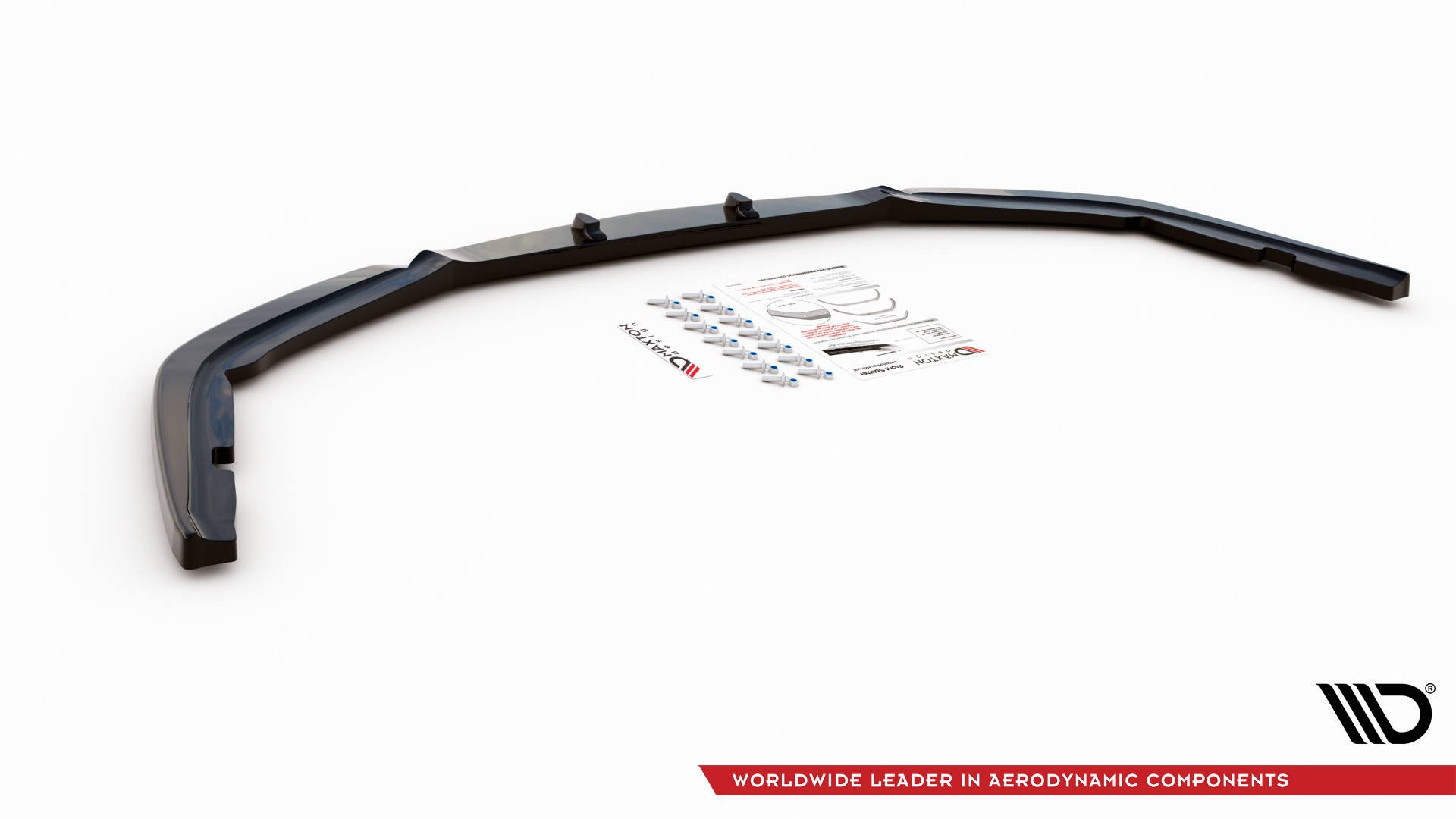 Street+ Spoilerlippe Front Ansatz V.3 passend für Honda Accord Mk7 Type-S schwarz matt