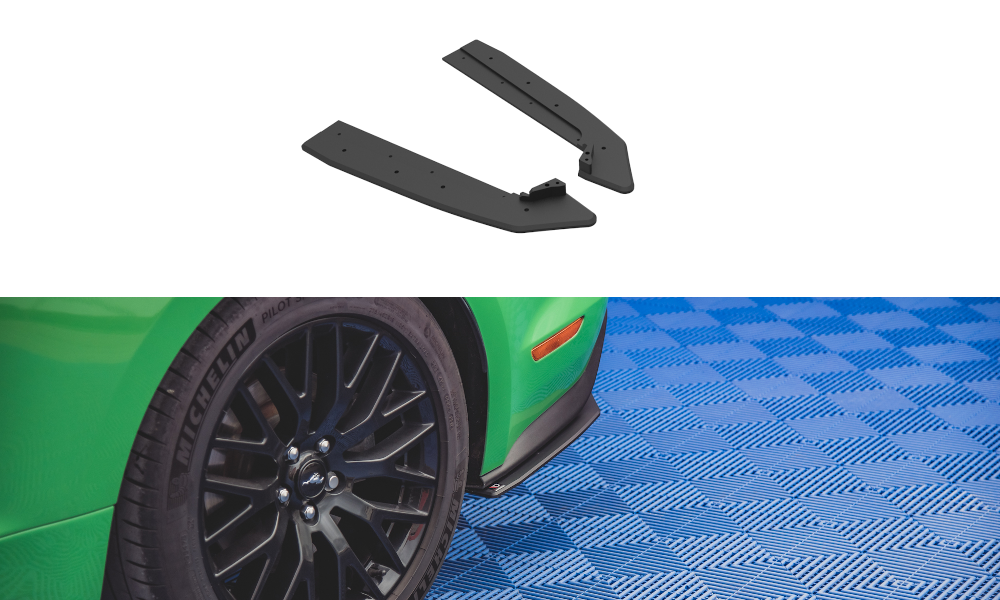 Street Pro Heck Ansatz Flaps V.1 passend für Ford Mustang GT Mk6 FL