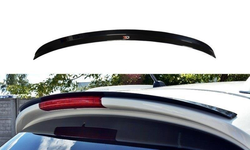 Heckspoiler Lippe passend für INFINITI QX70 schwarz Hochglanz