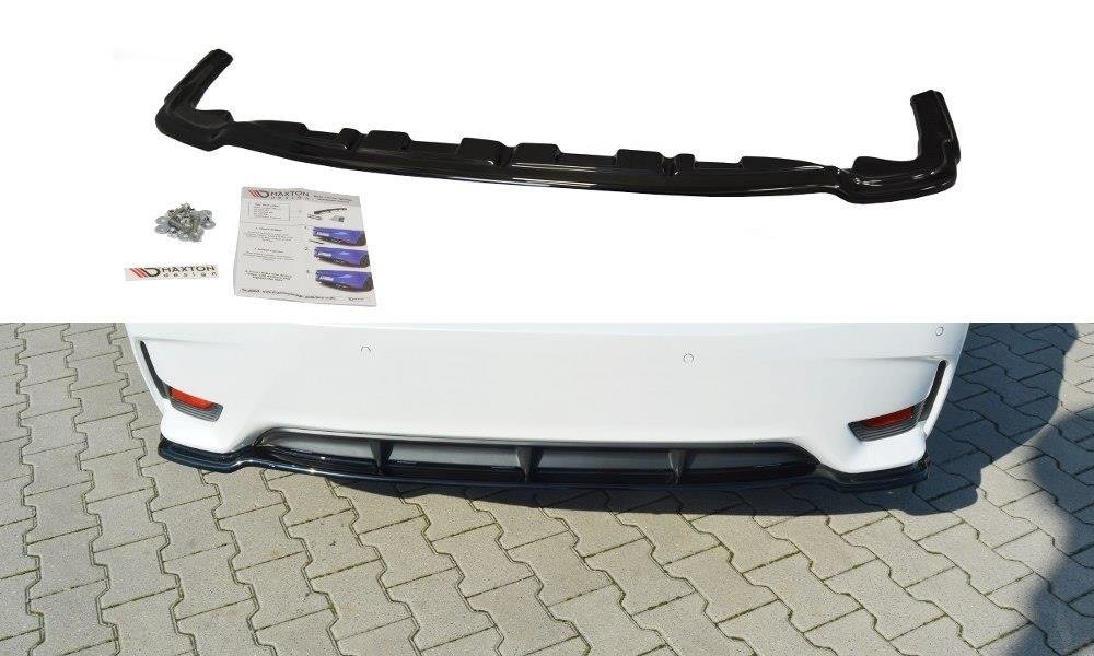 Heckansatz Lexus CT Mk1 Facelift schwarz Hochglanz