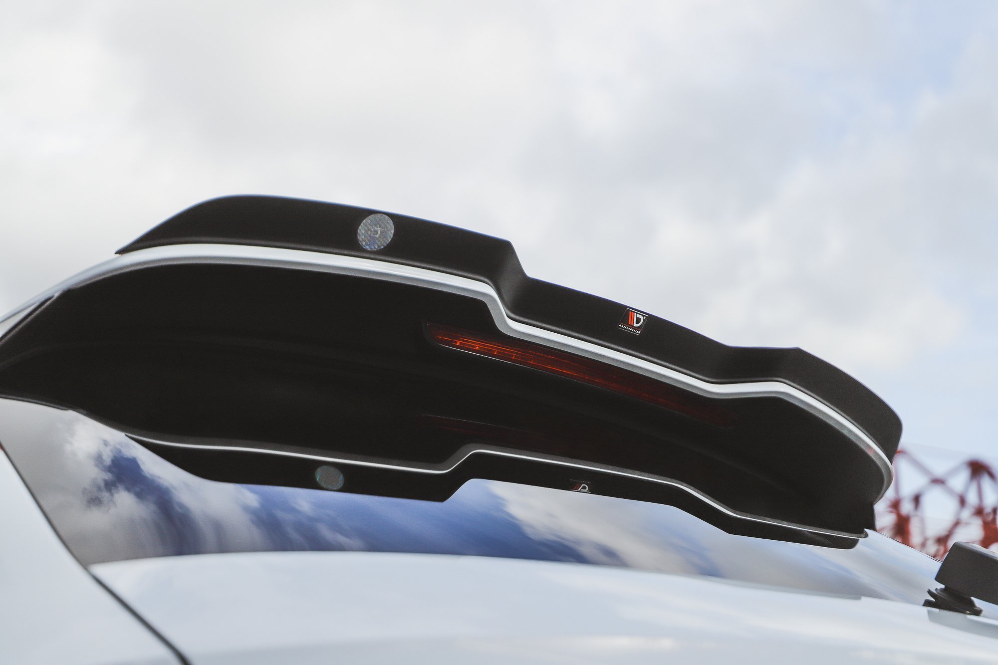 Spoiler CAP V.3 für Audi RS3 Sportback 8V / 8V Facelift schwarz Hochglanz