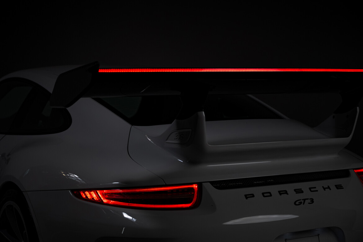 Carbon Spoiler V.2 + LED passend für Porsche 911 GT3 991