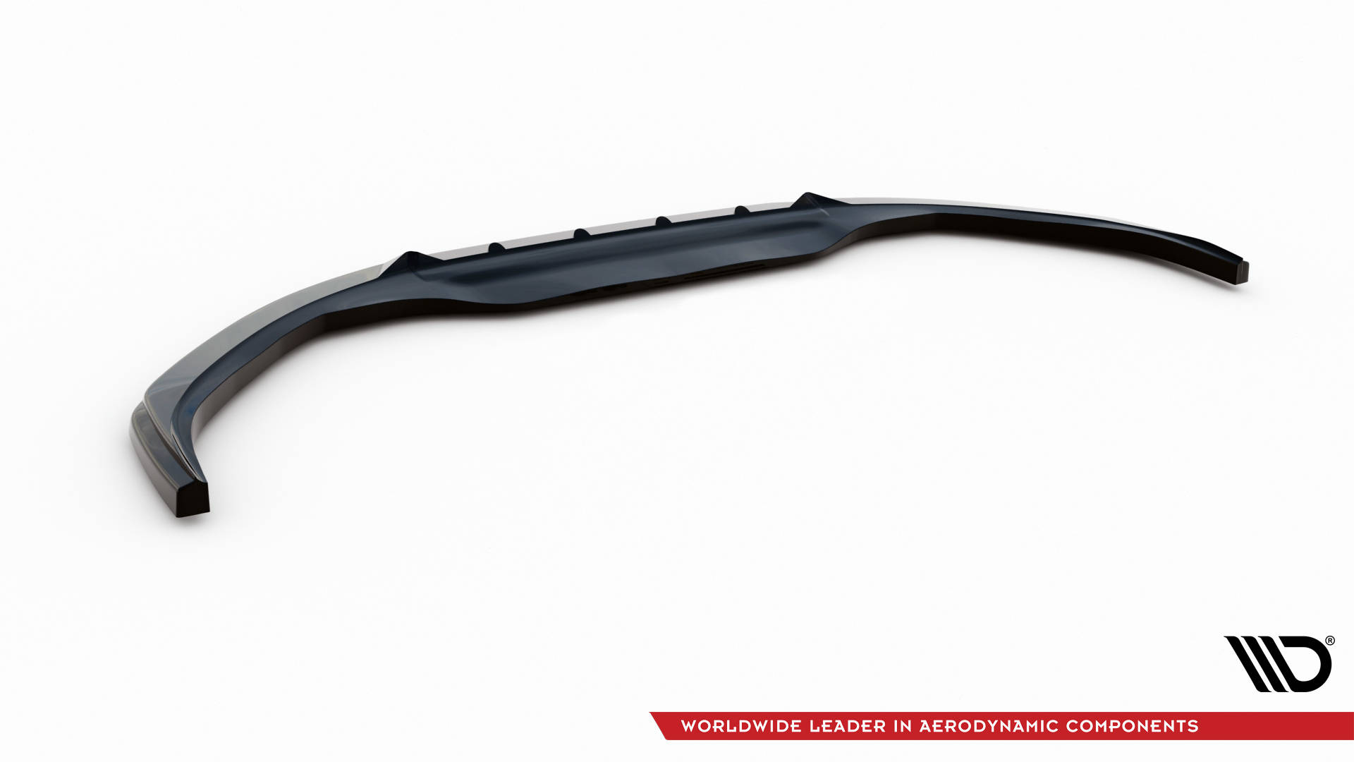 Street+ Spoilerlippe Front Ansatz V.2 passend für Toyota Yaris Mk4 schwarz Hochglanz
