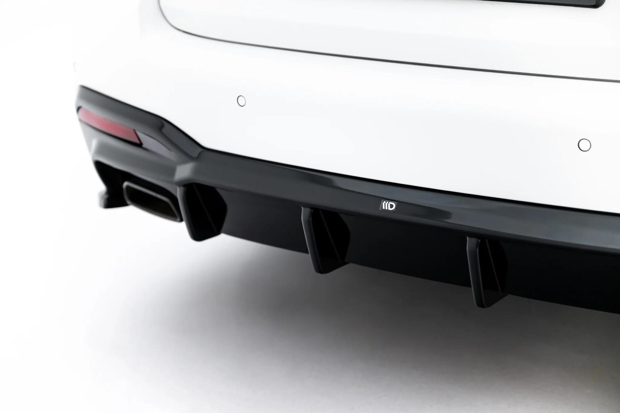 Diffusor Heck Ansatz passend für BMW 5er M-Paket Limousine / Touring G30 / G31 / G30 Facelift / G31 Facelift