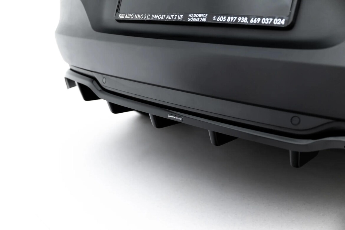 Diffusor RACE passend für Opel Grandland Mk1 schwarz Hochglanz