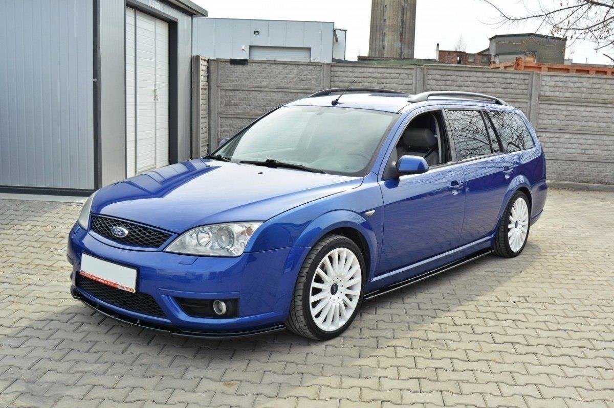 Street+ Seitenschweller Leisten passend für Ford Mondeo Mk3 ST220 schwarz Hochglanz