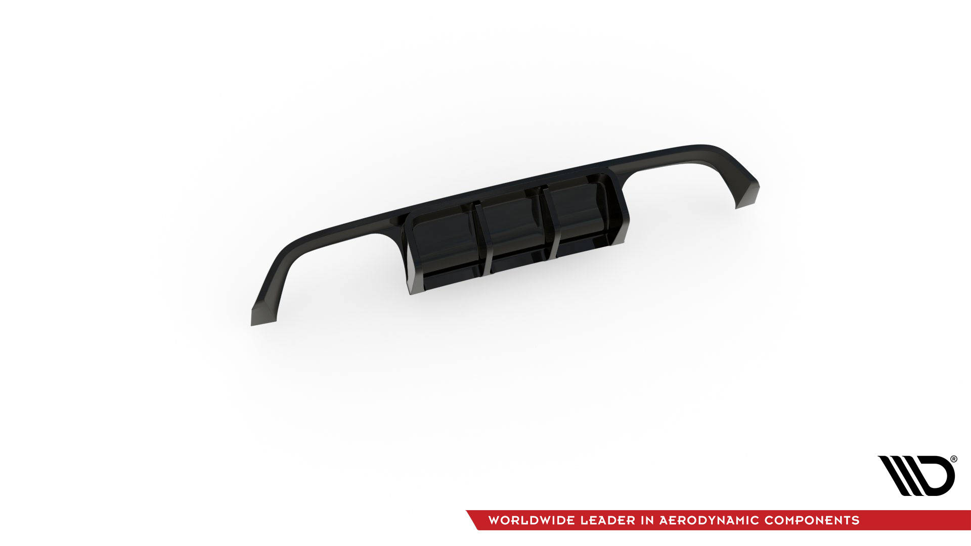 Street+ Heck Ansatz Diffusor passend für BMW M4 F82 schwarz Hochglanz