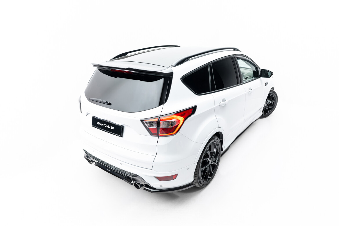 Heckspoiler Lippe passend für Ford Kuga ST-Line Mk2 Facelift schwarz Hochglanz