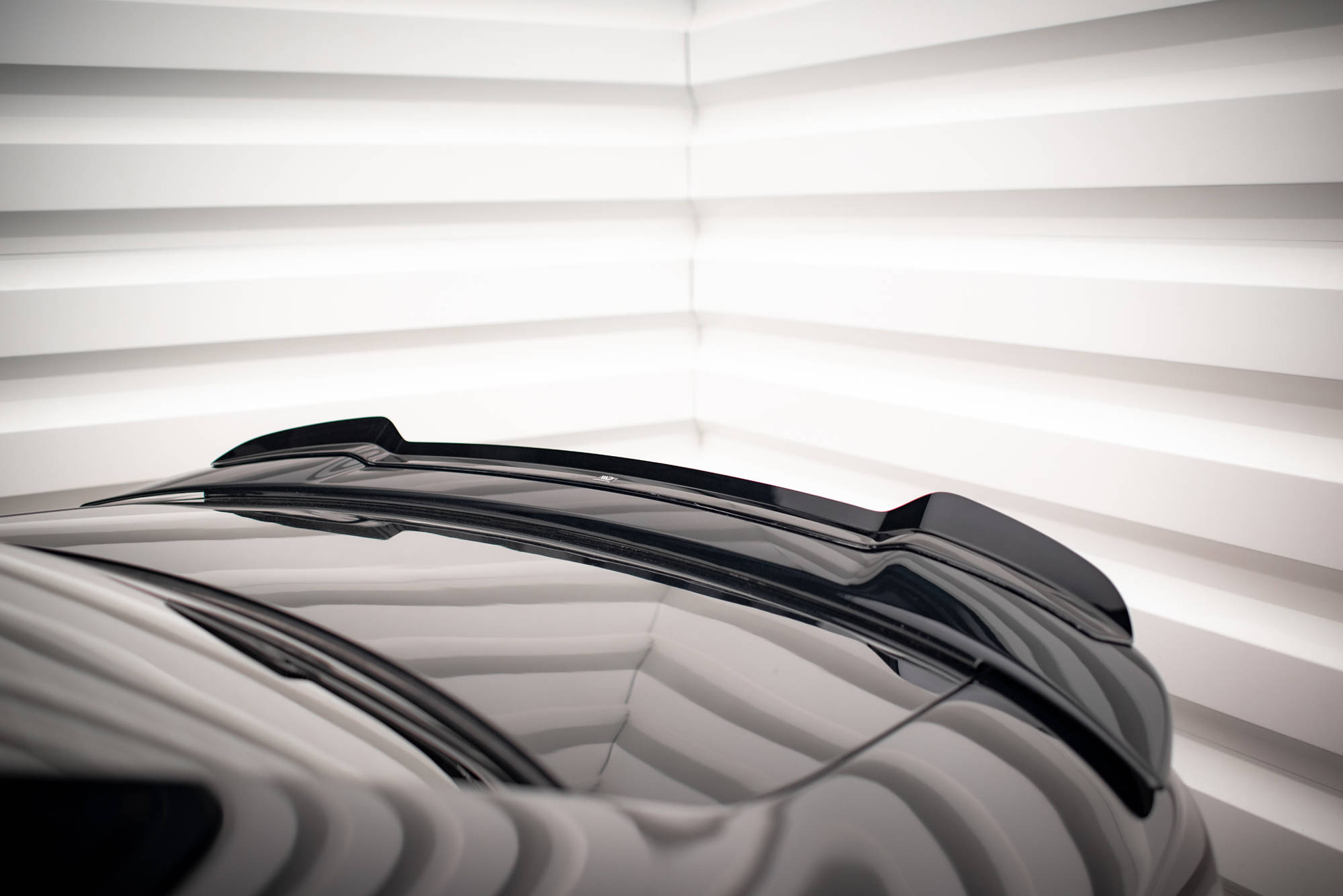 Heck Spoiler Aufsatz Abrisskante passend für Dodge Charger SRT Mk7 FL schwarz Hochglanz