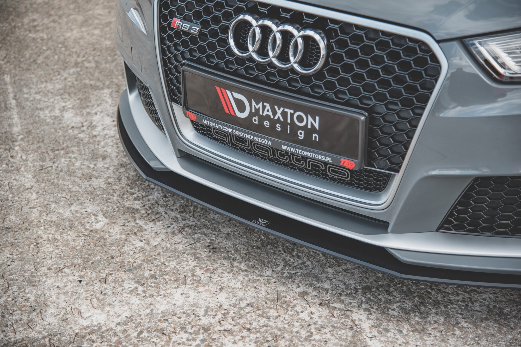 Street Pro Front Ansatz für für Audi RS3 8V Sportback