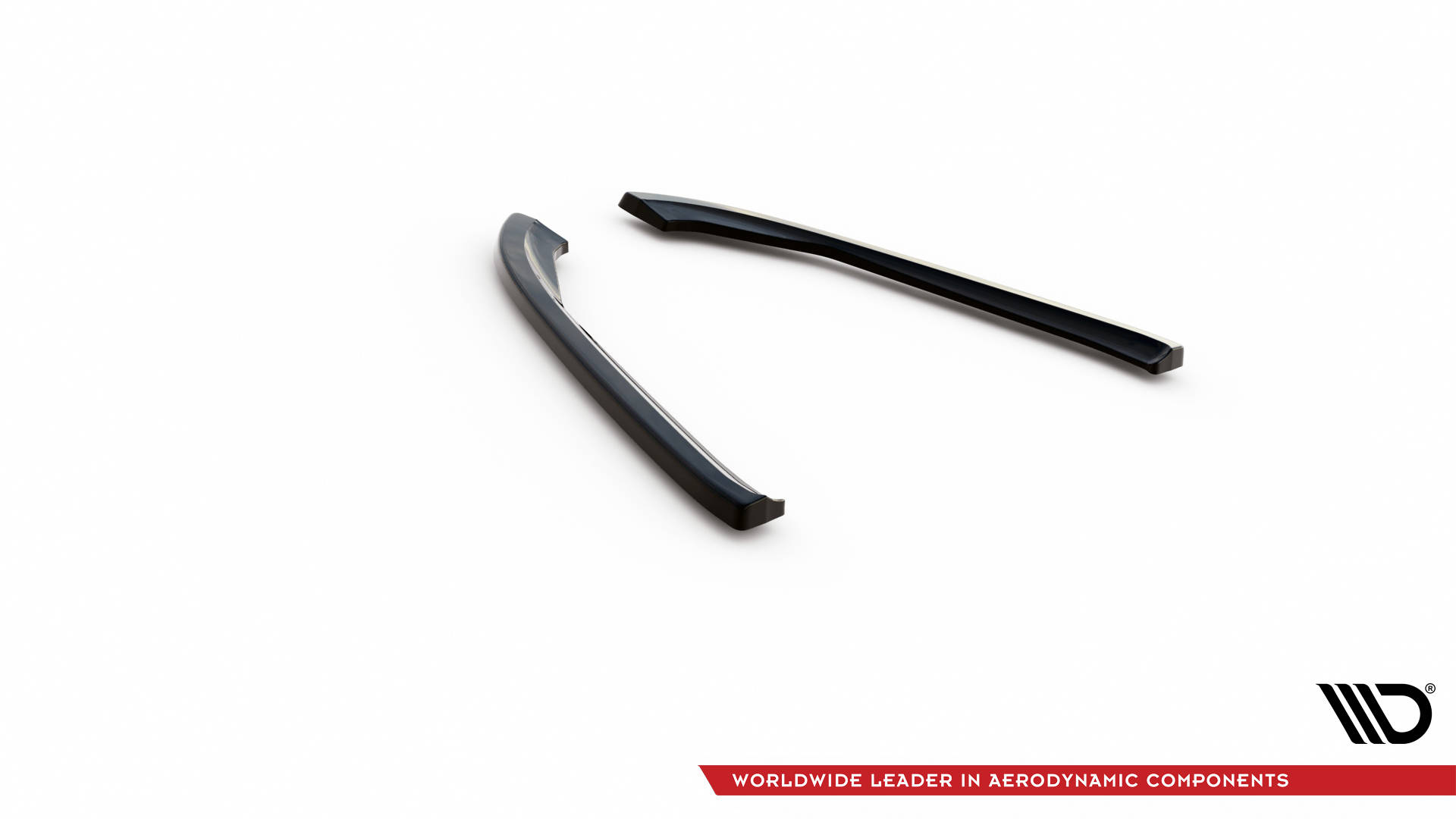 Street+ Heck Ansatz Flaps passend für Porsche 911 Carrera / Carrera GTS 997 FL schwarz Hochglanz