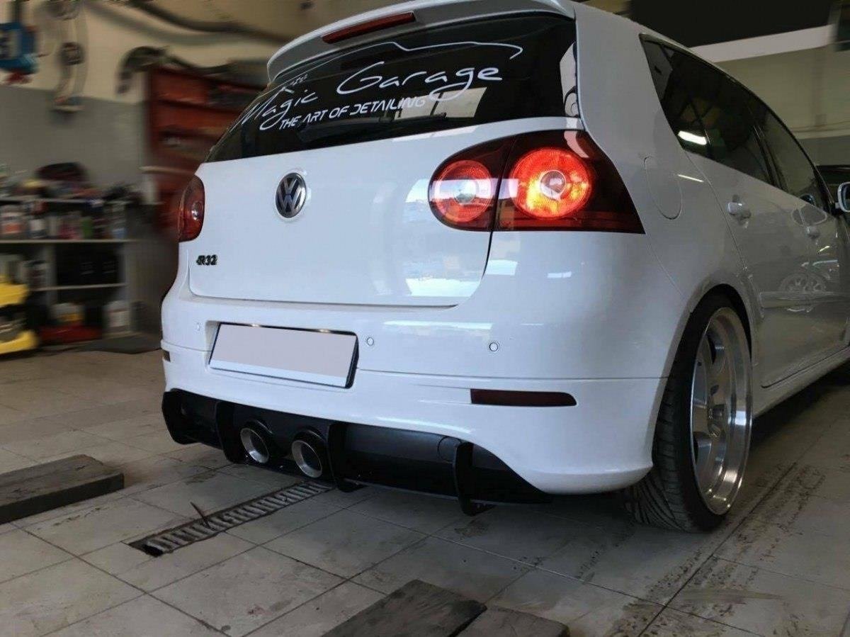 Heckschürze für VW GOLF 5 R32 Diffusor Heck Ansatz für