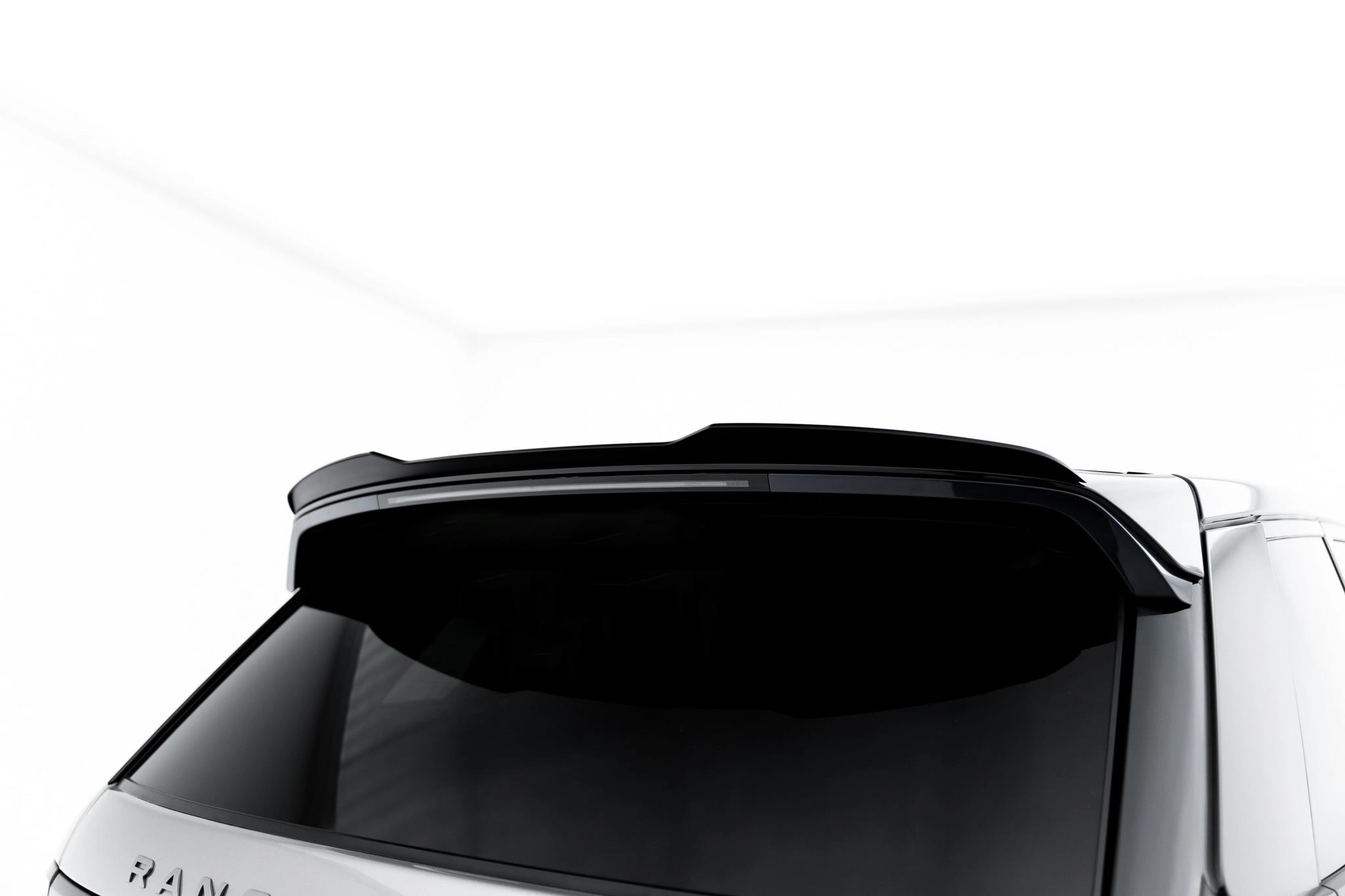 Heckspoiler Lippe passend für Land Rover Range Rover Sport Mk2 Facelift schwarz Hochglanz