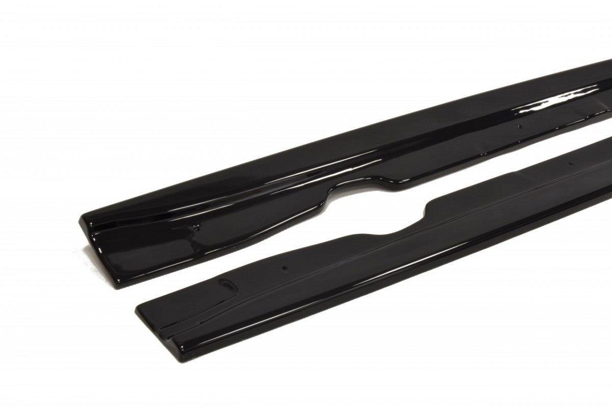 Street+ Seitenschweller Leisten passend für BMW M3 E92 / Cabrio E93 schwarz Hochglanz