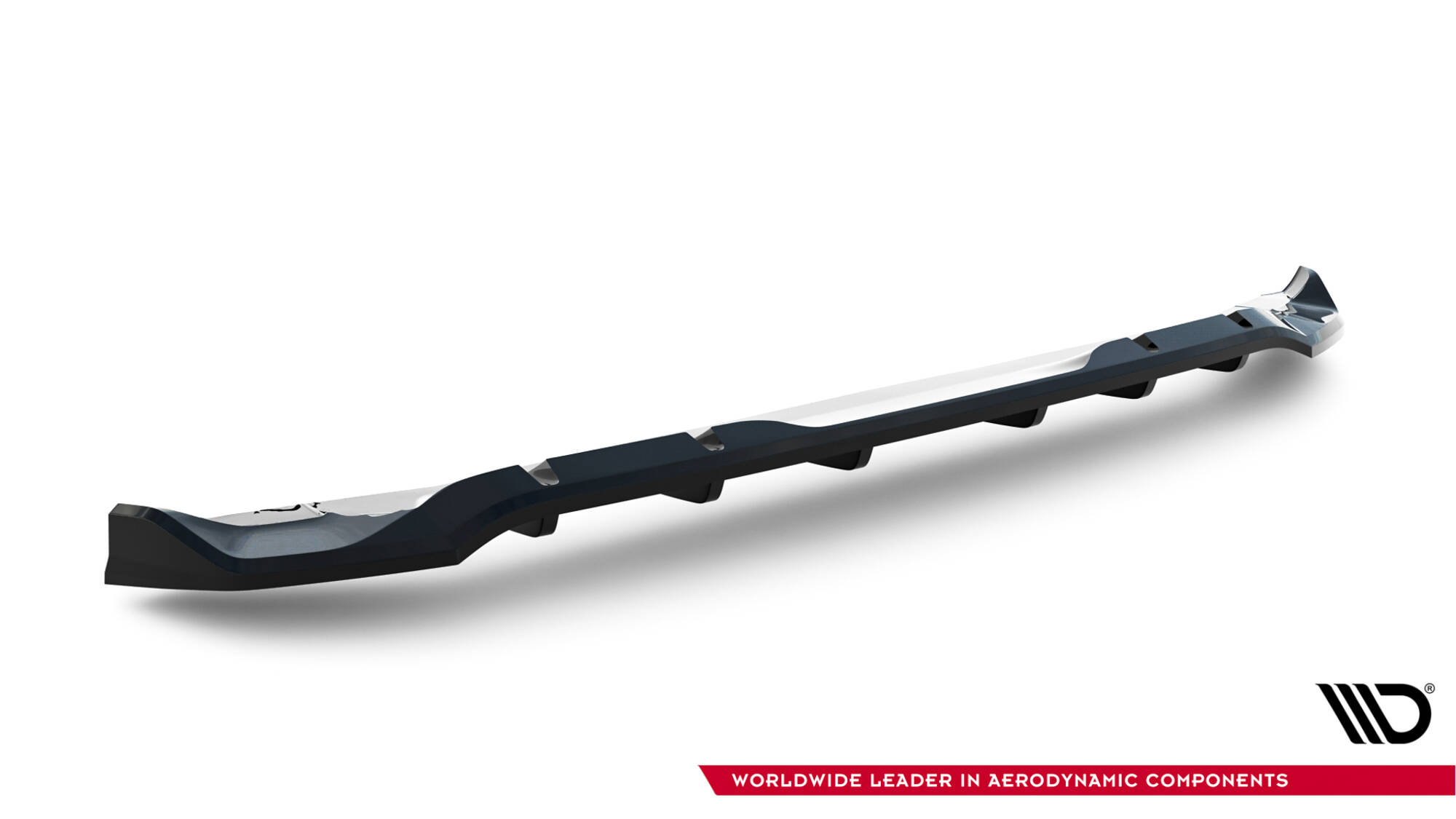 Diffusor Heckansatz passend für ABARTH 500e schwarz Hochglanz